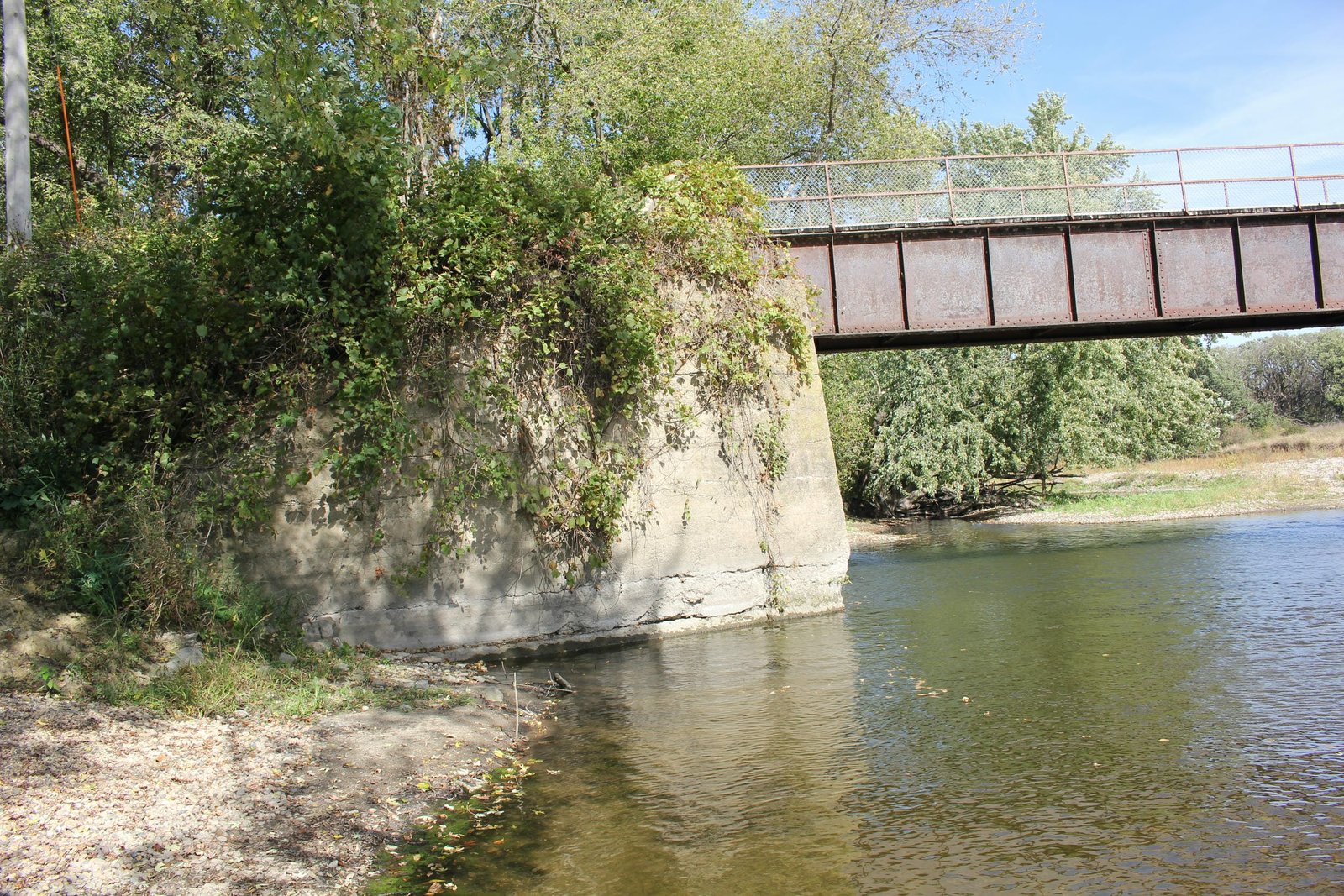 West abutment